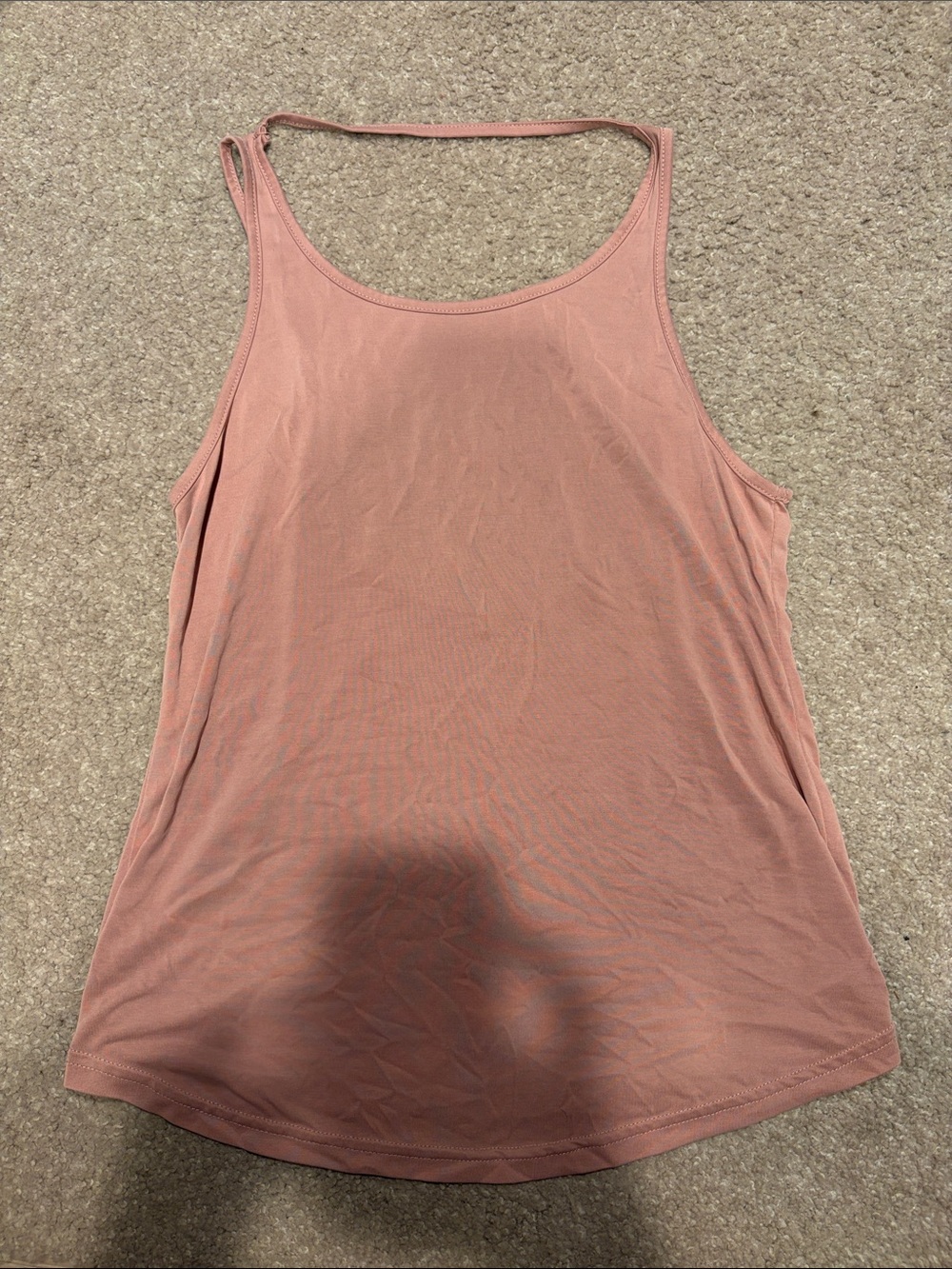 Women’s Sleeveless Tank Top - Dusty Rose
